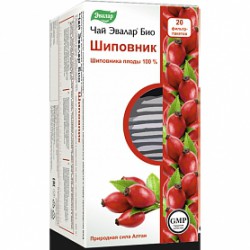 Чай Эвалар Био шиповник 20 шт. ф/пак. 2 г