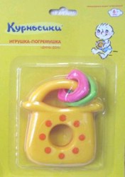 Игрушка-погремушка Курносики динь-дон