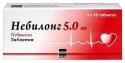 Небилонг табл. 5 мг 30 шт.