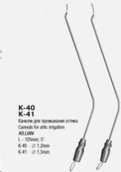 Канюля для промывания аттика Гартмана d=1.2мм