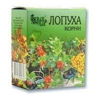 Лопуха корни сырье 50 г 1 шт.