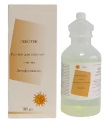 Левотек р-р д/инф. 5 мг/мл 100 мл 1 шт.