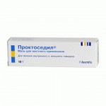 Проктоседил, мазь для наружного применения 10 г 1 шт
