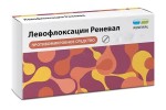 Левофлоксацин Реневал, таблетки покрытые оболочкой пленочной 750 мг 7 шт