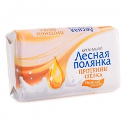 Крем-мыло Лесная полянка Протеины шелка