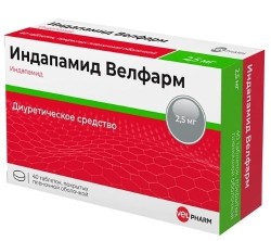 Индапамид Велфарм