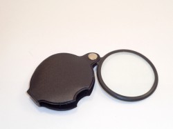 Лупа круглая в чехле