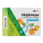 Леденцы с исландским мхом и солодкой, ABC healthy food (АВС Хэлси Фуд) 3250 мг 20 шт БАД мята и ментол