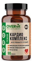 КАРДИО комплекс OVERvit БАД 90 шт. капс.
