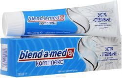 Зубная паста Blend-a-med Комплекс Экстра отбеливание мята 100 мл