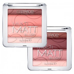 Румяна Catrice Мульти матт блаш палетка 4 цвета 010