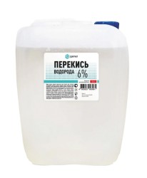Перекись водорода, раствор 6% 5 л 1 шт дезинфицирующее средство