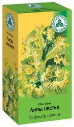 Липы цветки ф/пак. 1.5 г 20 шт.