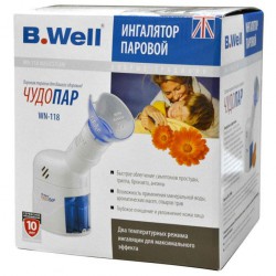 Ингалятор паровой с косметической маской WN-118