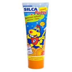 Зубная паста для детей Silca путси апельсин 2-12 лет 75 мл