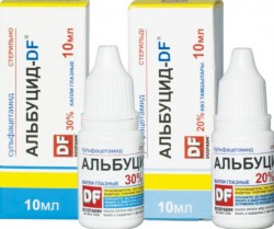 Альбуцид-DF капли глазн. 30% 10 мл