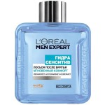 Лосьон после бритья, L'Oreal (Лореаль) 100 мл мен эксперт гидра сенситив мгновенный комфорт для чувствительной кожи увлажняющий успокаивающий