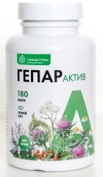 >Гепар-актив капс. 0.35 г №180