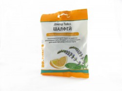 Леденцы Доктор Тайсс шалфей со вкусом апельсина 50 г
