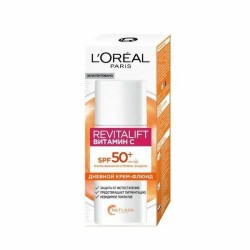 Крем-флюид L'Oreal Дермо-экспертиз Ревиталифт дневной витамин С SPF50 50 мл