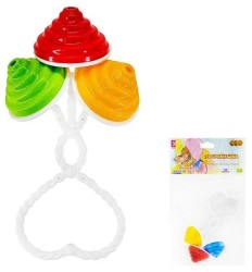 Игрушка-погремушка ручная Грибочки